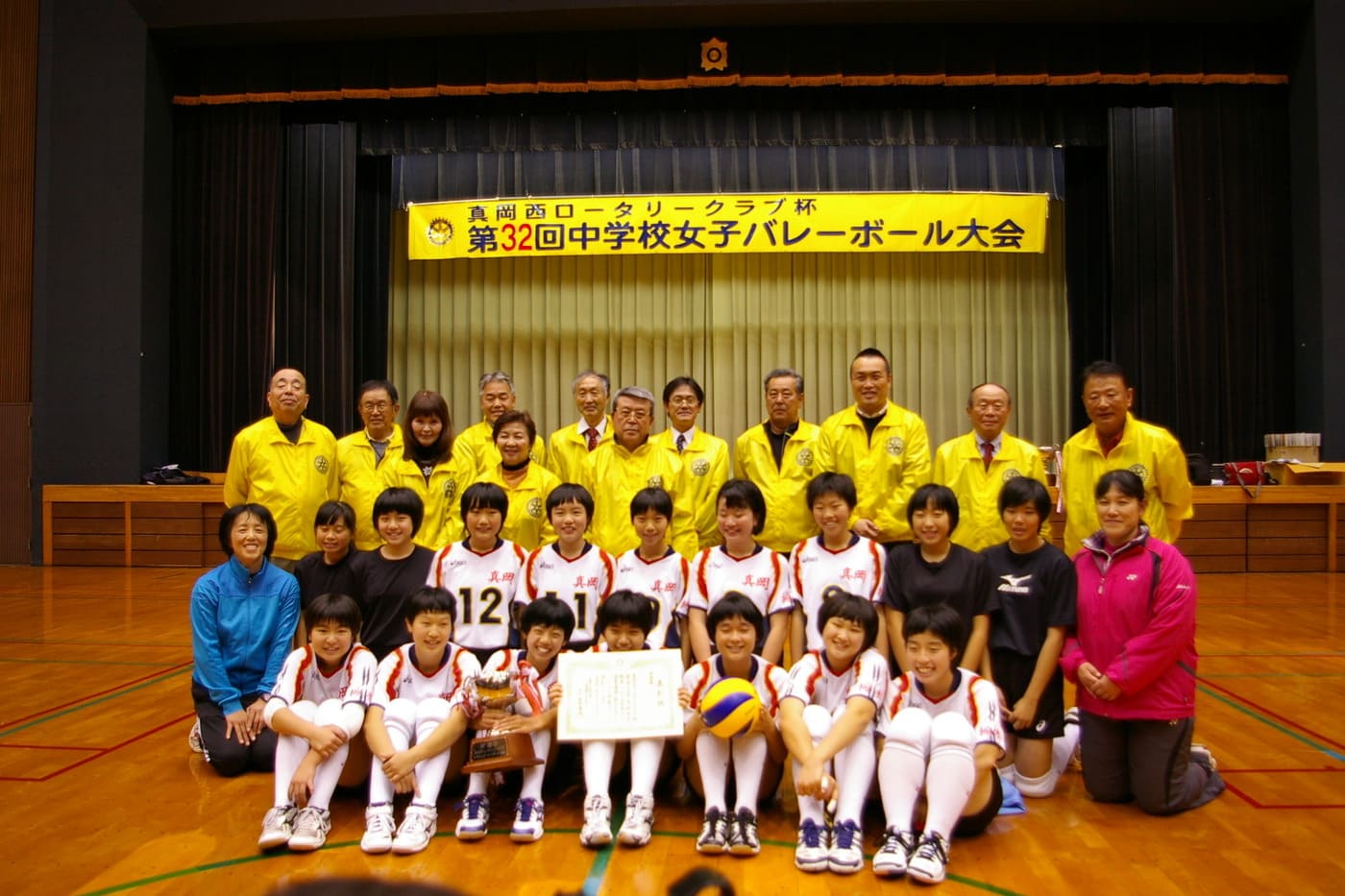 準優勝　真岡中学校