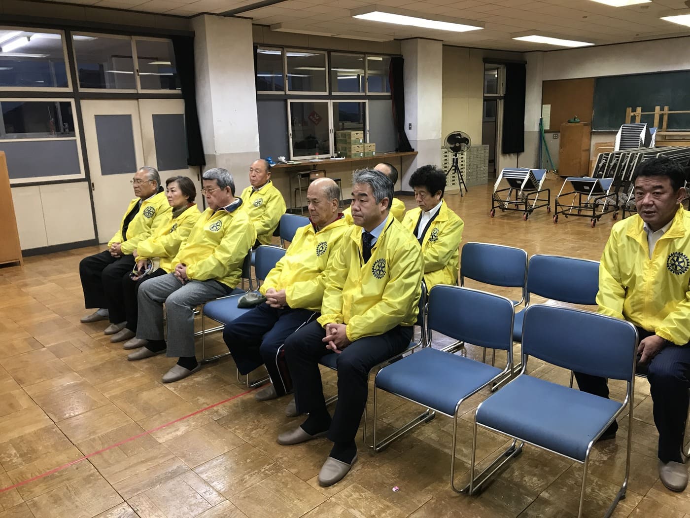 真岡高校定時制との清掃活動